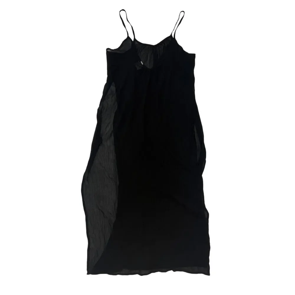 Guess medium side split hem gauze swim cover up dress SW 3006 - Picture 7 of 8